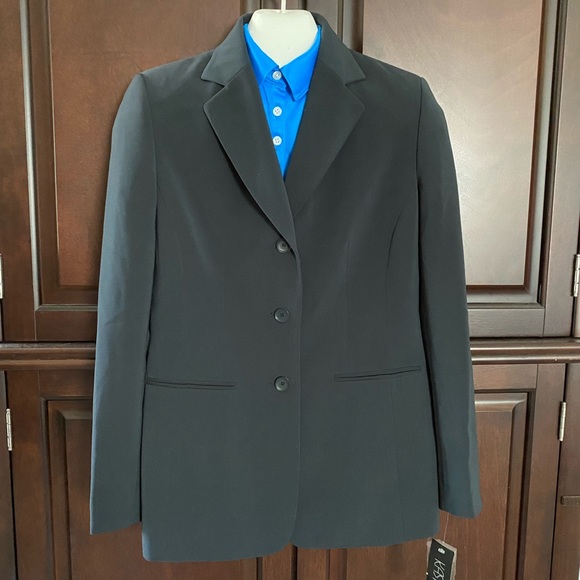 Kasper Black Professional Single Breasted Blazer 4 - Picture 10 of 16